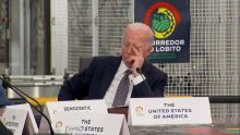 Biden napping